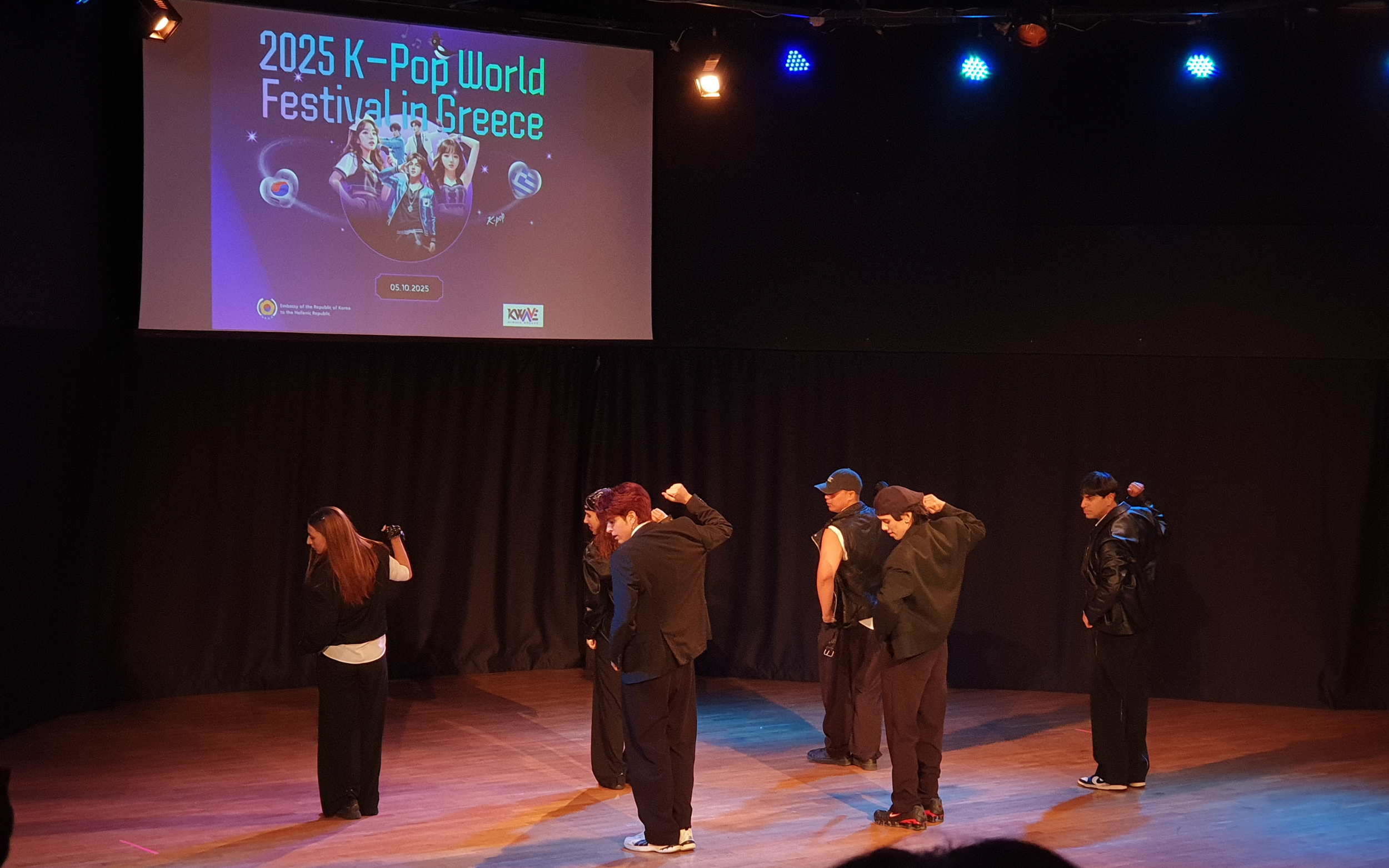 O.cyan, second place in the dance category (by Koreaculture.gr)