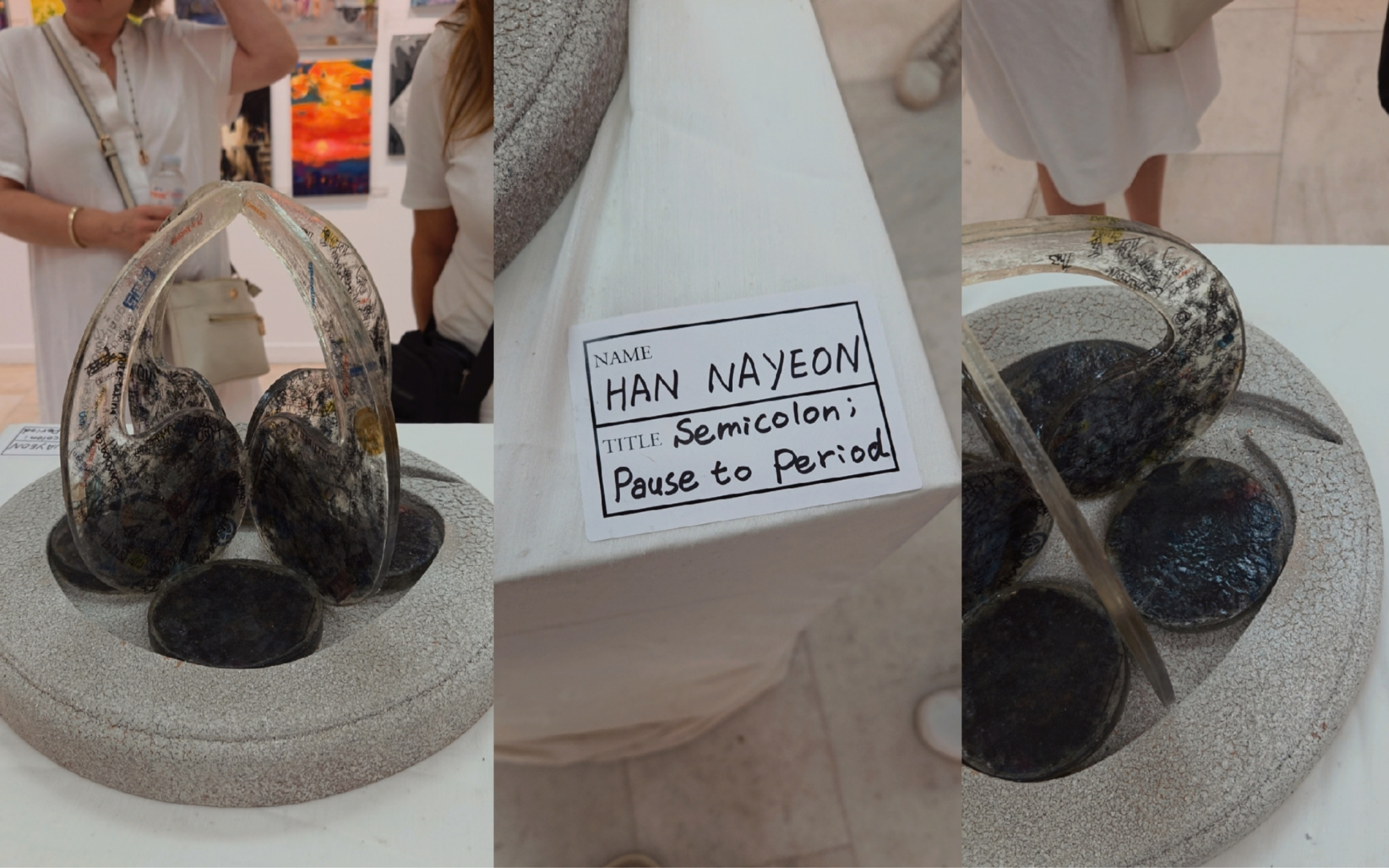 Han Nayeon’s “Semicolon; pause to period”.